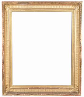 Large 19th C. Fluted Cove Frame - 40 x 32.5