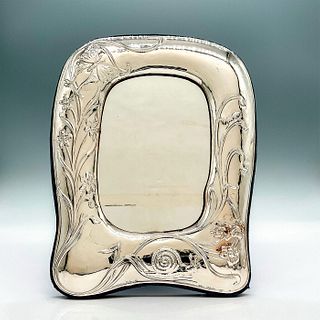 Italian Sterling Silver Vanity Mirror or Picture Frame