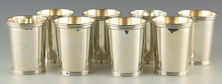 8 Sterling Julep Cups