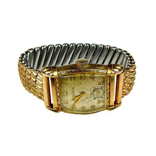 1940s Bulova Swiss 10K Gold Filled Watch