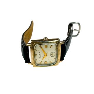 Bulova 10K Rolled Gold Plate Watch