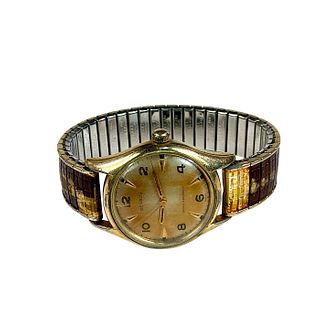 Benrus 10K Gold Plated Vintage Watch