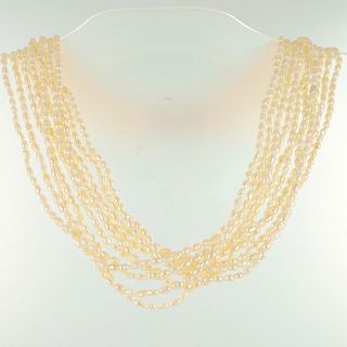 Ten Strand Fresh Water Faux Pearl Necklace