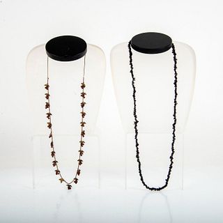 2pc Vintage Necklaces Costume Jewelry