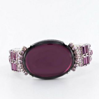 Lavish Shiny Amethyst Purple Bracelet