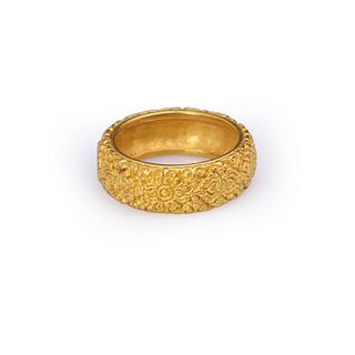 22k Yellow Gold Cambodian Ring