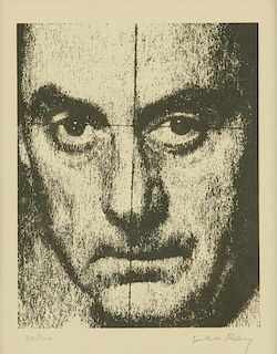 Man Ray Screen Print, Self Portrait