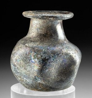 Roman Glass Jarlet, Fluted Form