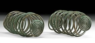 European Bronze Age Spiral Armlets, ex-Royal Athena