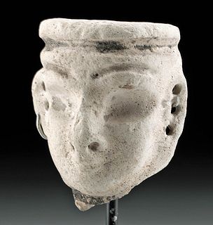 Mesopotamian Kassite Gypsum Frit Head