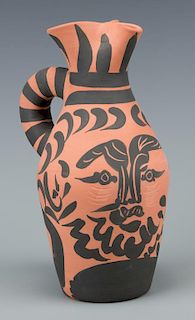 Picasso Ceramic Vessel "Yan Barbu"