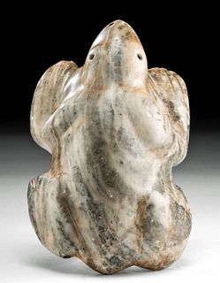 Adorable Guerrero / Mezcala Stone Effigy Frog Form