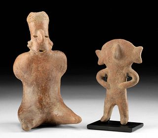 Pre-Columbian Figures - Nayarit San Sebastian + Colima