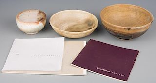 Toshiko Takaezu, 3 Small Pottery Vessels