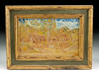 New Mexican Landscape Painting by Blackburn (1965)