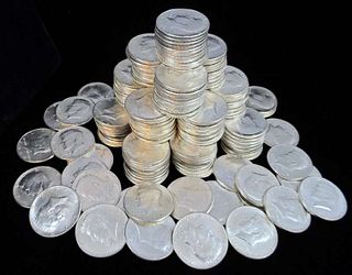 $100 Face Mint Condition 1964 90% Silver JFK 50c