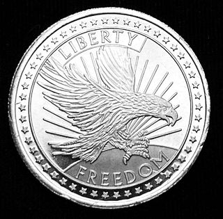 SD Bullion Liberty Freedom 1/2 ozt .999 Silver 