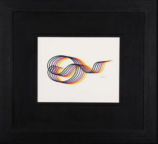 Yaacov Agam- Limited Edition color lithograph