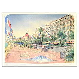Rolf Rafflewski, "Nice" Limited Edition Lithograph, Numbered and Hand Signed.