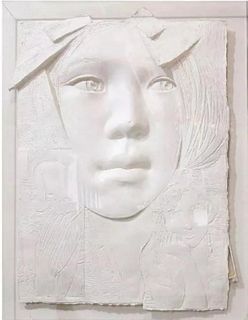 Frank Gallo- Limited edition cast paper sculpture