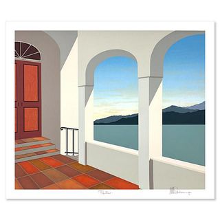 William Schlesinger (1915-2011), "Portico" Limited Edition Serigraph, Numbered and Hand Signed with Letter of Authenticity