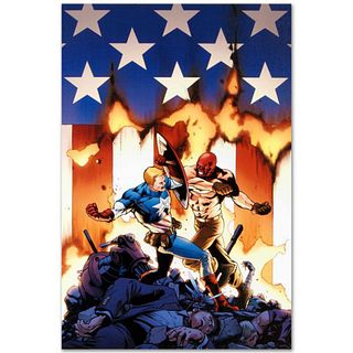 Marvel Comics "Ultimate Avengers #8" Numbered Limited Edition Giclee on Canvas by Carlos Pacheco with COA.