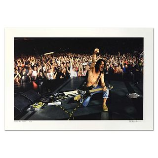 Rob Shanahan, "Eddie Van Halen" Hand Signed Limited Edition Giclee with Certificate of Authenticity.