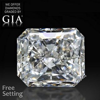 2.01 ct, G/VVS1, Radiant cut GIA Graded Diamond. Appraised Value: $79,100 