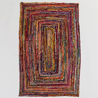 Multicolored Rag Rug