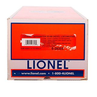 Lionel 6-28303 O Gauge Conrail Lionmaster SD-80 Diesel Loco