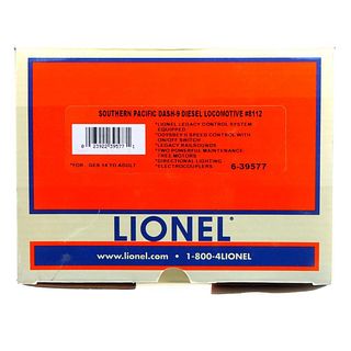 Lionel 6-39577 O Gauge Southern Pacific DASH-9 Diesel Loco #8112