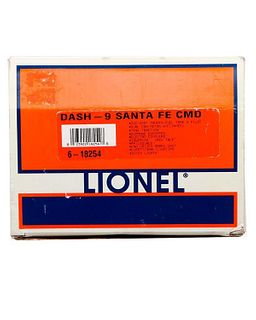 Lionel 6-18254 O Gauge Santa Fe DASH - 9 CMD Diesel Loco