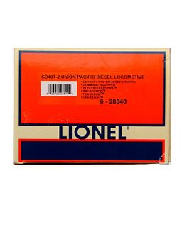 Lionel 6-28540 O Gauge Union Pacific SD40T-2 Diesel Loco