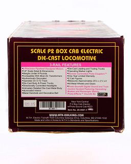 MTH 20-5507-1 O Gauge Scale P2 Box Cab Electric Die-Cast Loco