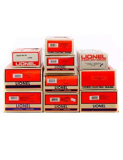 10 Lionel O Gauge Freight Cars