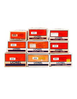 9 Lionel O Gauge Freight Cars