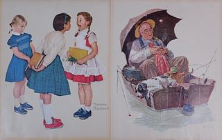   Norman Rockwell: Pair of Prints