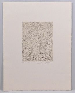 After Andre Masson: Abstract Figures
