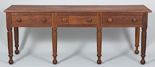 Middle TN Cherry 3-Drawer Table