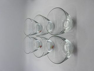 Set of six Holme Gaard  Of Copenhagen whiskey glasses