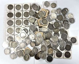 (140-coins) Mixed United States Silver Dollars 
