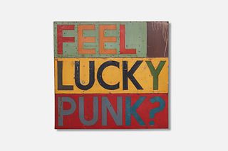 David Buckingham, 'Feel Lucky Punk?' Wall Sculpture