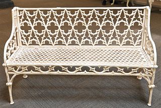 Val D'Osne Gothic Style Cast Iron Outdoor Bench