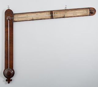 English Haworth Angle Barometer