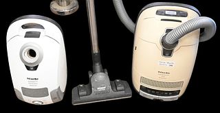 Two Miele Complete C3 Alize Powerline Vacuums