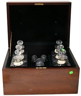 Campaign Style Decanter Set of Ten