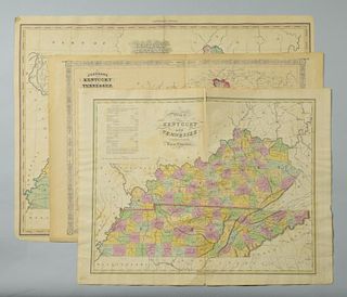 3 KY & TN Maps: Vance, Tanner, Johnson