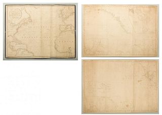 3 Nautical Maps inc. Southern 1861