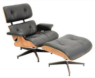 Charles & Ray Eames 670 Lounge Chair and Rosewood Ottoman