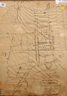 Hand Drawn Map of Middletown